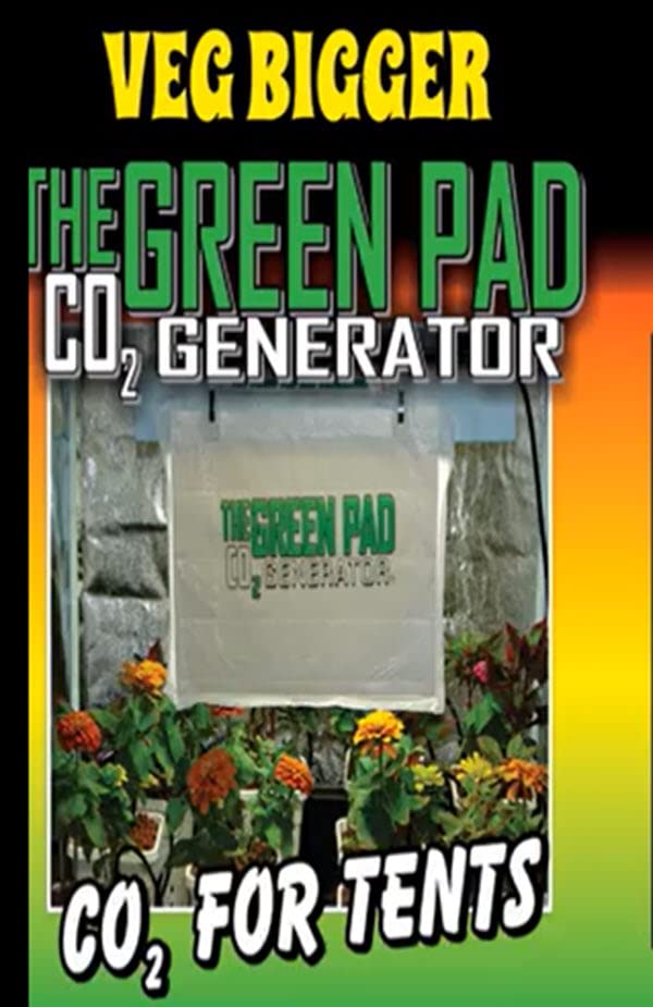 The Green Pad Gp6050 5 Pads Co2 Generator Contains W/2 Hangers