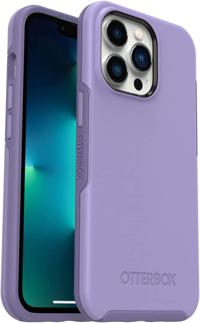 Otterbox Iphone 13 Pro (Only) Symmetry Series Case   Rest Purple, Ultra Sleek, Wireless Charging Compatible, Raised Edges Protec