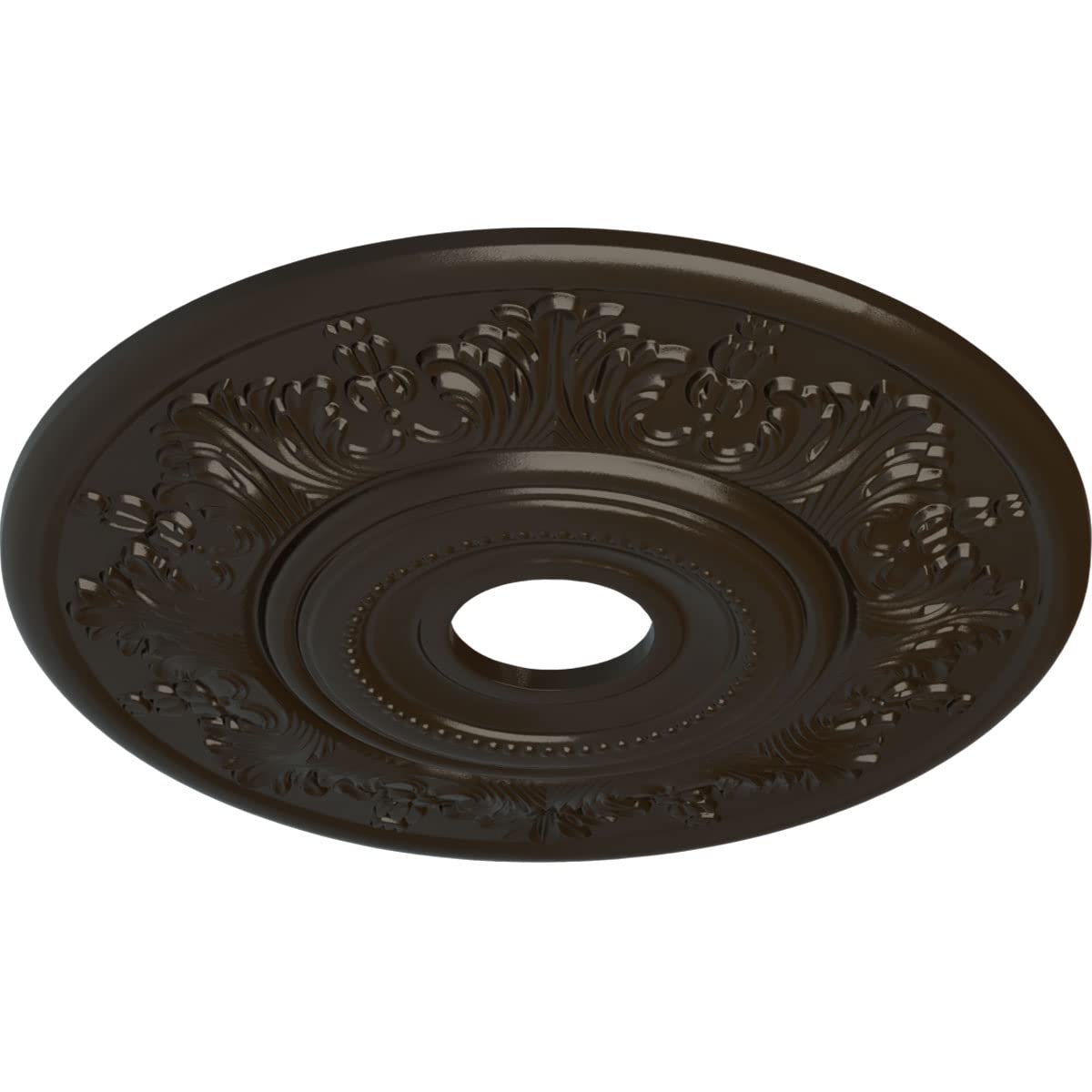 Ekena Millwork Cm20Vishf Vienna Ceiling Medallion, 20''Od X 3 1/2''Id X 1 1/2''P, Hand Painted Stone Hearth