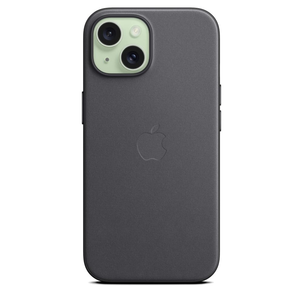 Apple iPhone 15 FineWoven Case with MagSafe   Black