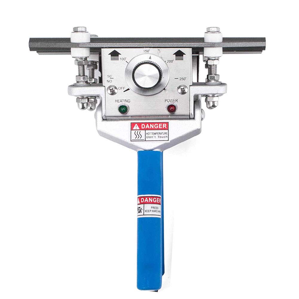 Votoer Fkr 300 Hand Held Crimp Heat Sealer Bag Crimp Heat Sealer Sealing Machine Tool Aluminum Foil Kraft (12'' Sealing Length)