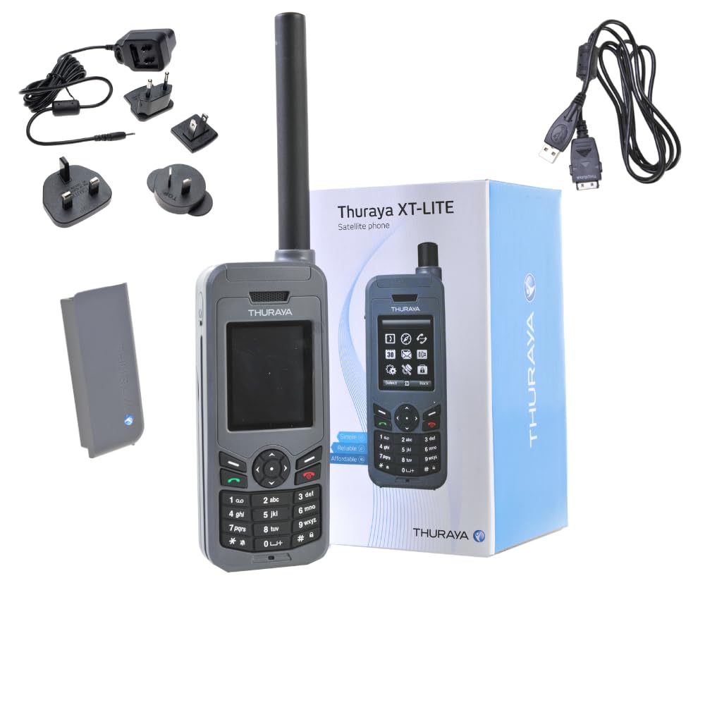 Osat Thuraya Xt Lite Satellite Phone Telephone   Voice, Text Messaging Sms No Sim Card Or Airtime Included