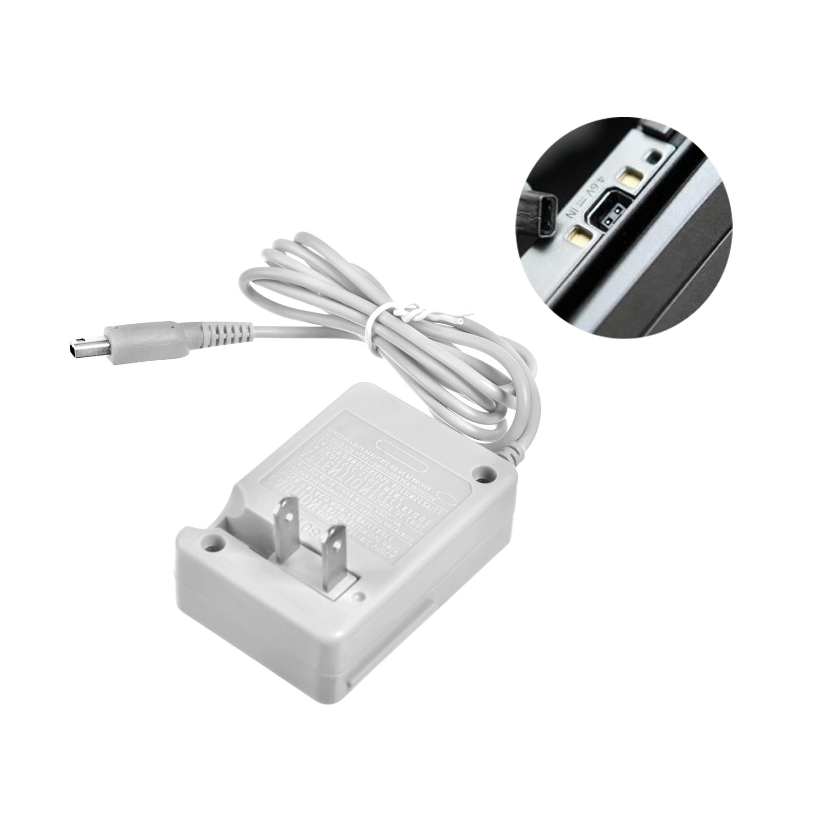 3Ds Charger, Home Travel Power Supply Ac Adapter Replacement Compatible With Nintendo 3Ds/ 3Ds Xl/New 3Ds/ New 3Ds Xl/ 2Ds/ 2Ds