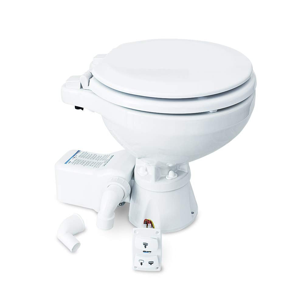 Albin Group Marine Toilet Silent Electric Compact - 24V,WBHDWB07R5QWLQM