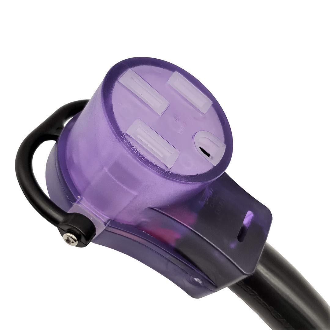 Parkworld Ev/Rv 50A Extension Cord, Nema 14 50 Extension Cord, Nema 14 50P To 14 50R 50Amp 4Prong (75Ft)