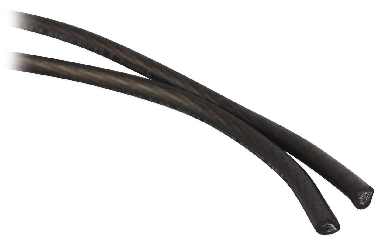 Rockville Rwk10 10 Gauge Amp Installation Kit Anl Fuse Holder 100% Copper Rca,Black