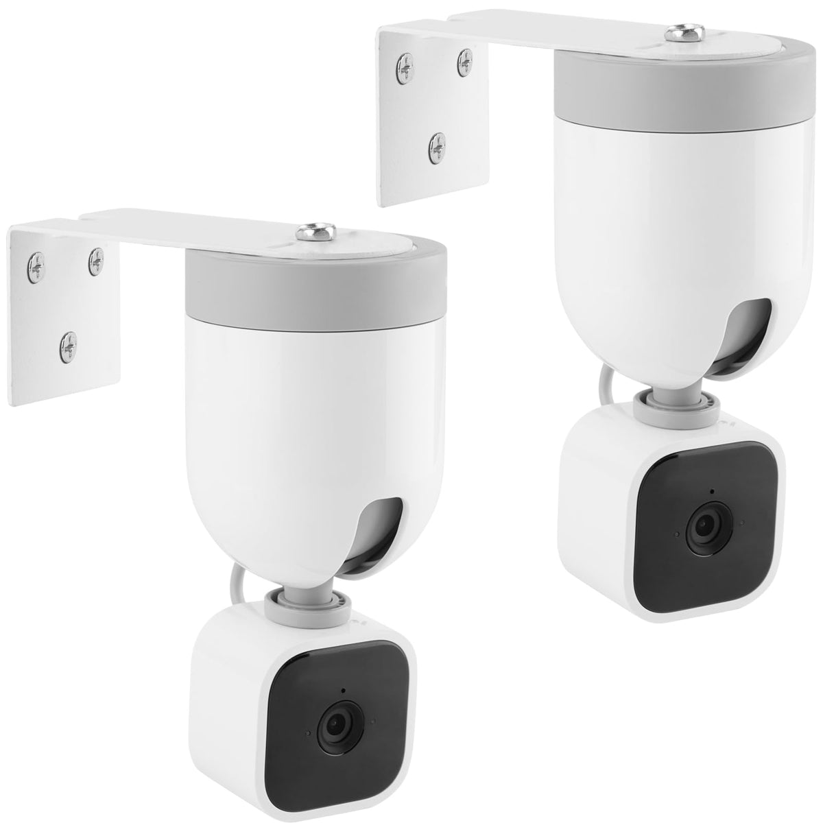 Uyodm 2024 Upgrade Wall Mount Compatible For Blink Mini Pan  Tilt Camera Mounting Bracket For Blink Mini Pan, Get The Best View,Extended Celling Mount (2Pack)