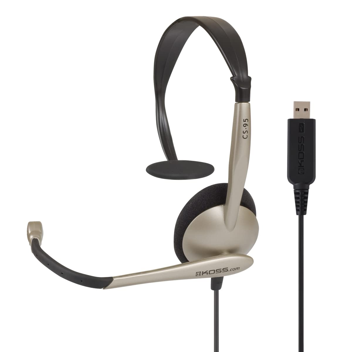 Koss Communications Usb Headset With Microphone (Cs95 Usb),White