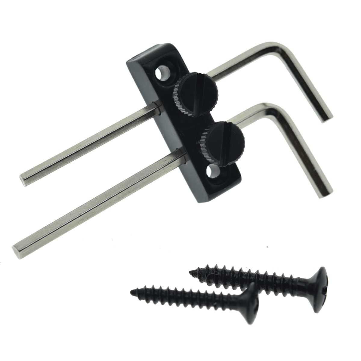 Dopro Black Guitar Bass Allen Wrench/Key Headstock Wrench Holder for FR Tremolo Guitar