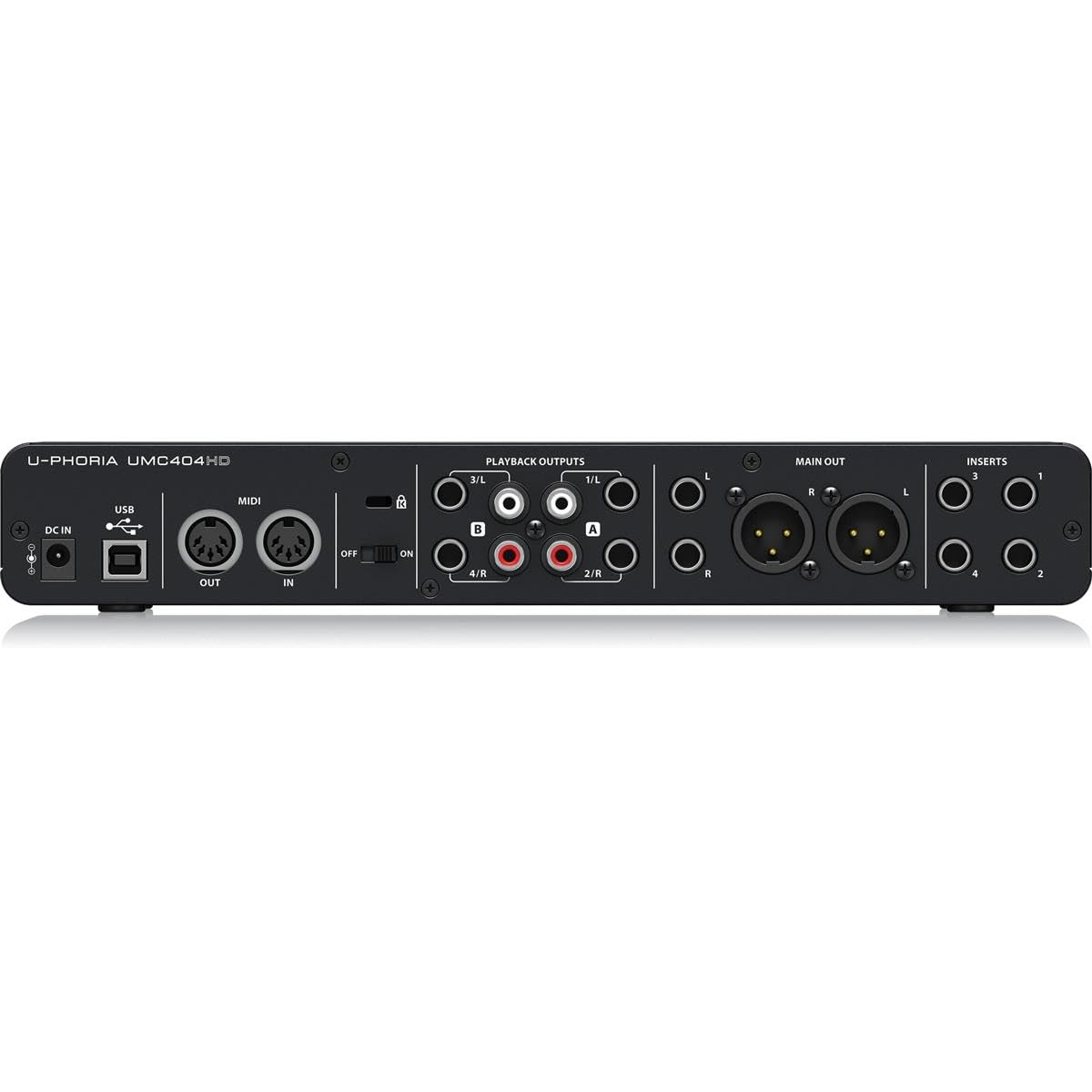 Behringer Behringer U Phoria Umc404Hd   Usb 2.0 Audio/Midi Interface