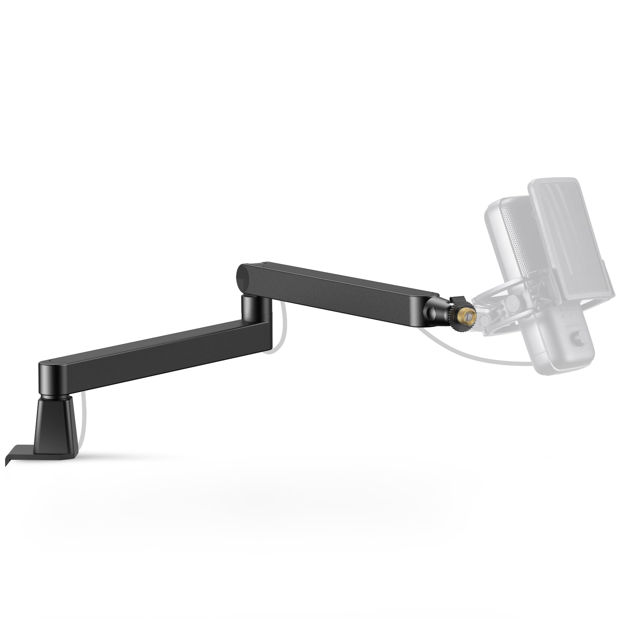 InnoGear Microphone Boom Arm, 360 Rotatable Low Profile Mic Stand with Magnetic Cable Management Desk Mount for Fifine AM8 K669B