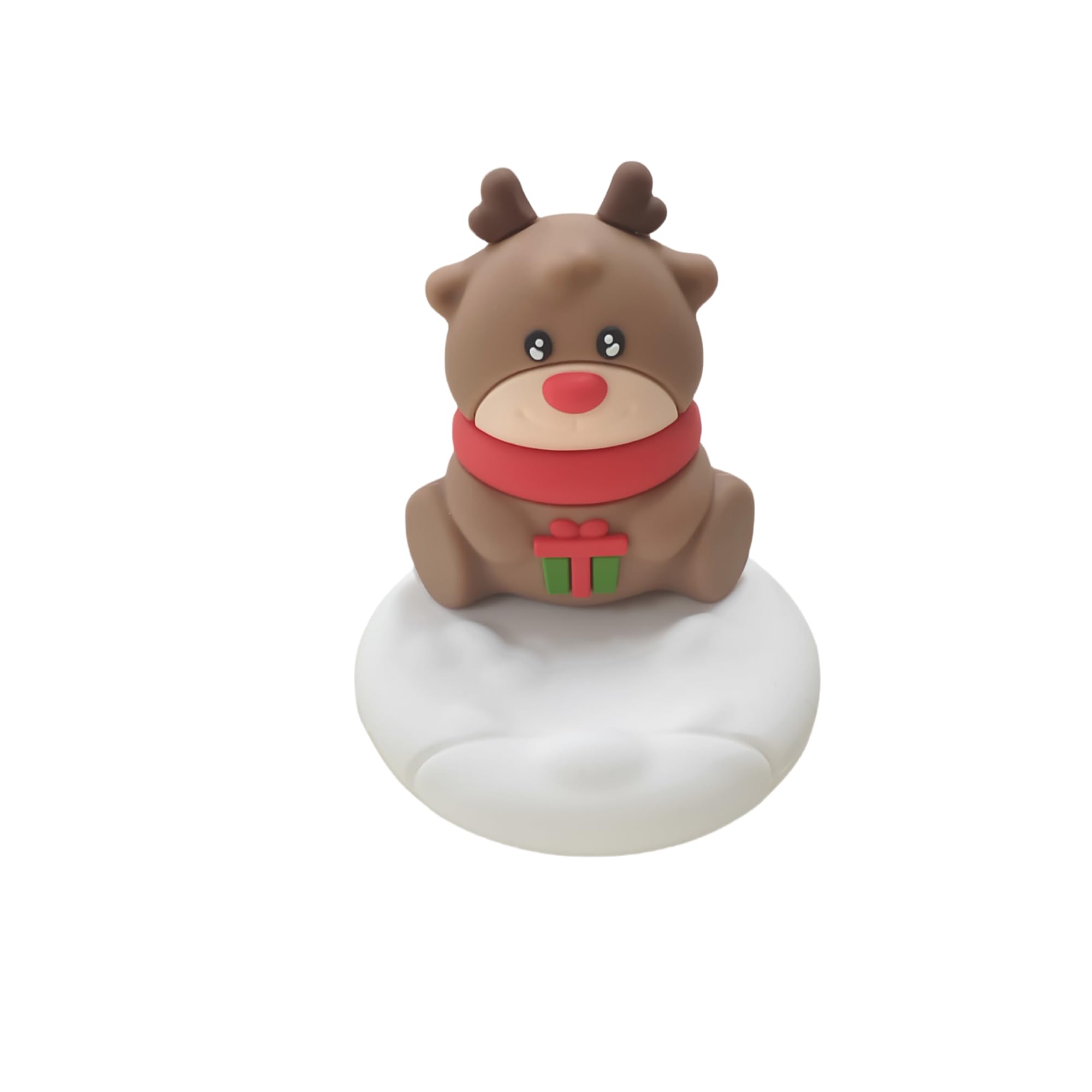 IZKOOKE Christmas Elk Phone Stand Holder for Teens Girls Boys Adults, Cute Xmas Home Office Desktop Decoration, Cell Phone Stand