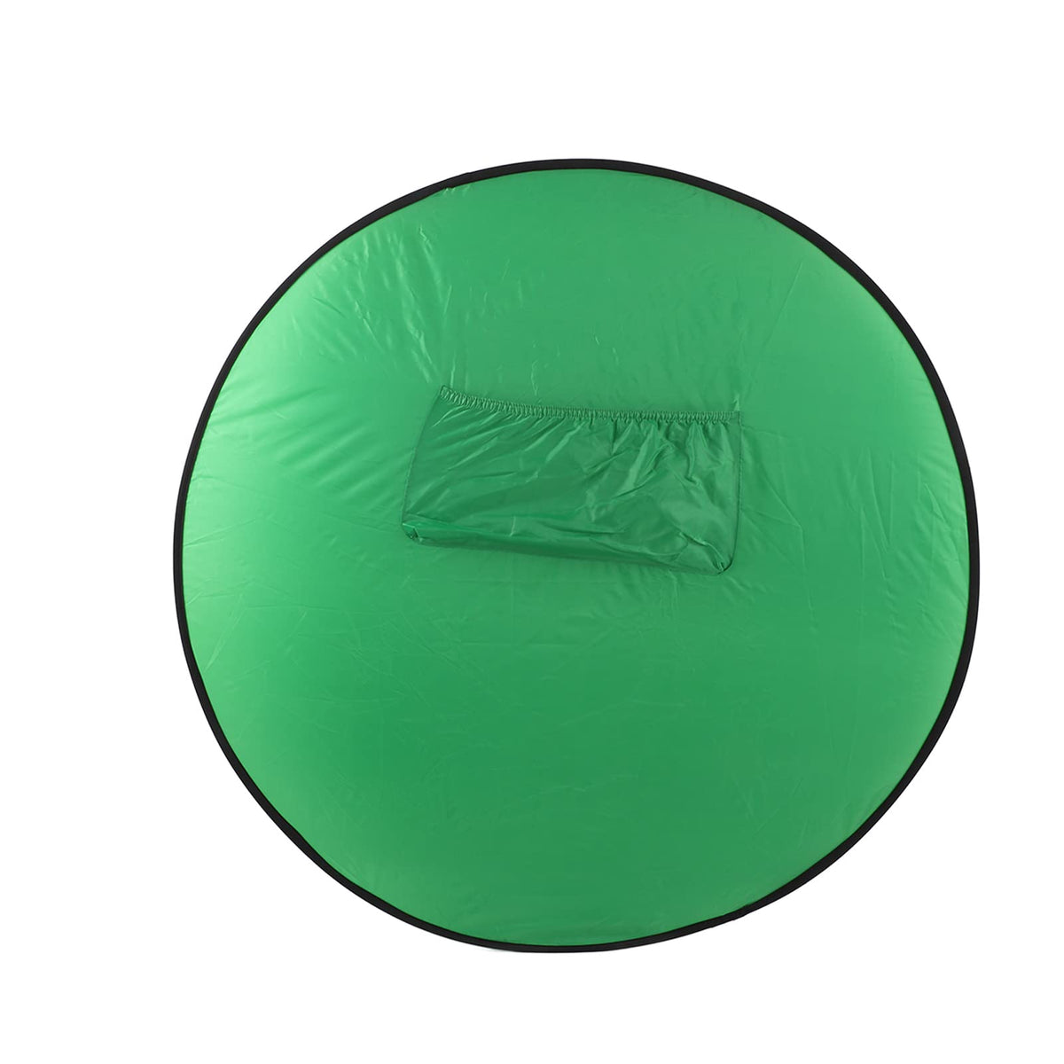 Portable Green Screen Backdrop, 142Cm Round Green Backdrop, Double Sided Collapsible Background Screen, For Live Streaming Video