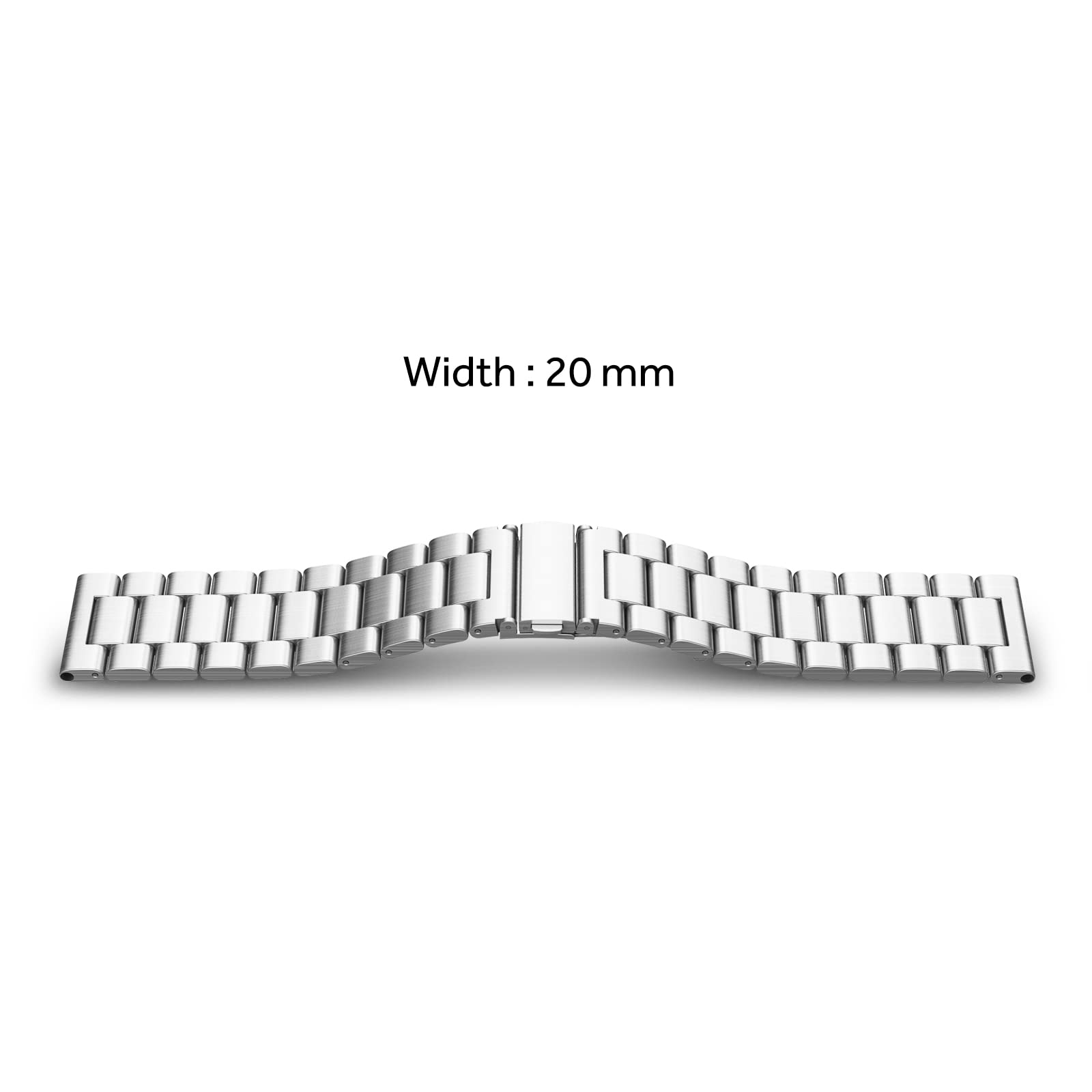 Simpeak Metal Band Compatible With Samsung Active 2 40Mm 44Mm /Galaxy Watch 5 /Watch 5 Pro/Galaxy Watch 4 /Watch 4 Classic, 20Mm