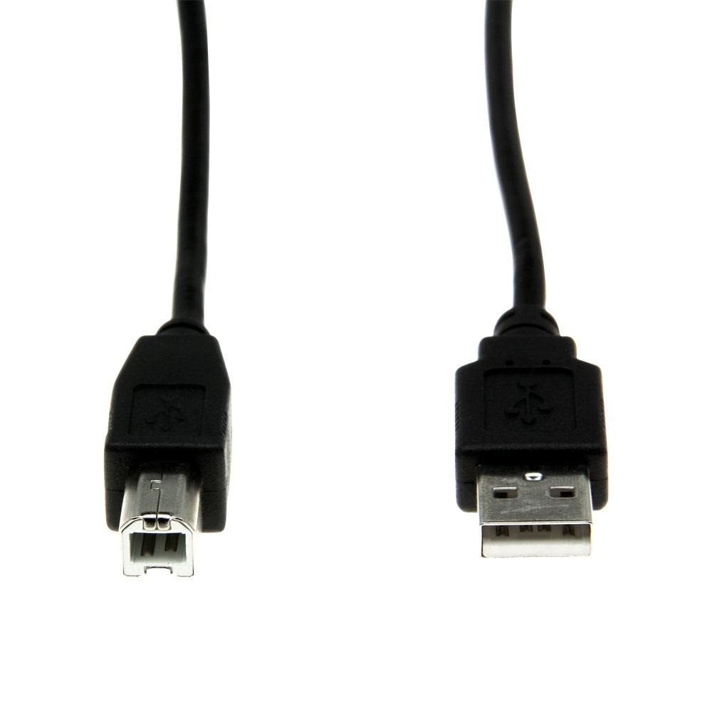Rocstor Y10C116-B1 Premium High Speed USB 2.0 - 6 ft. USB Cable - 4 pin USB Type A (M) - 4 pin USB Type B (M) - Type A Male - Ty