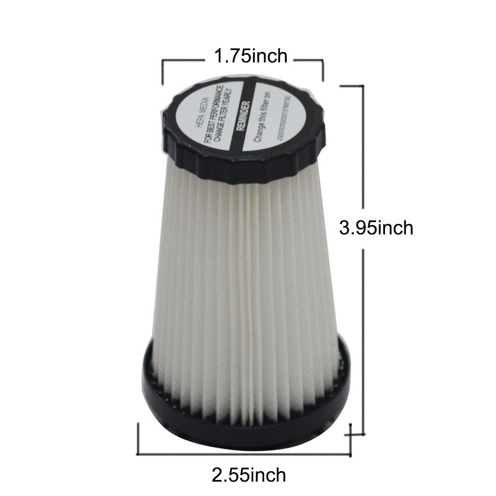 Ez Spares Replacement For Dirty Devi1 F2 (F 2) Hepa Filter To Fit Dynamite Vacuum F 2 Part #'S 3Sfa11500X & 3 F5A115 00X Attachm