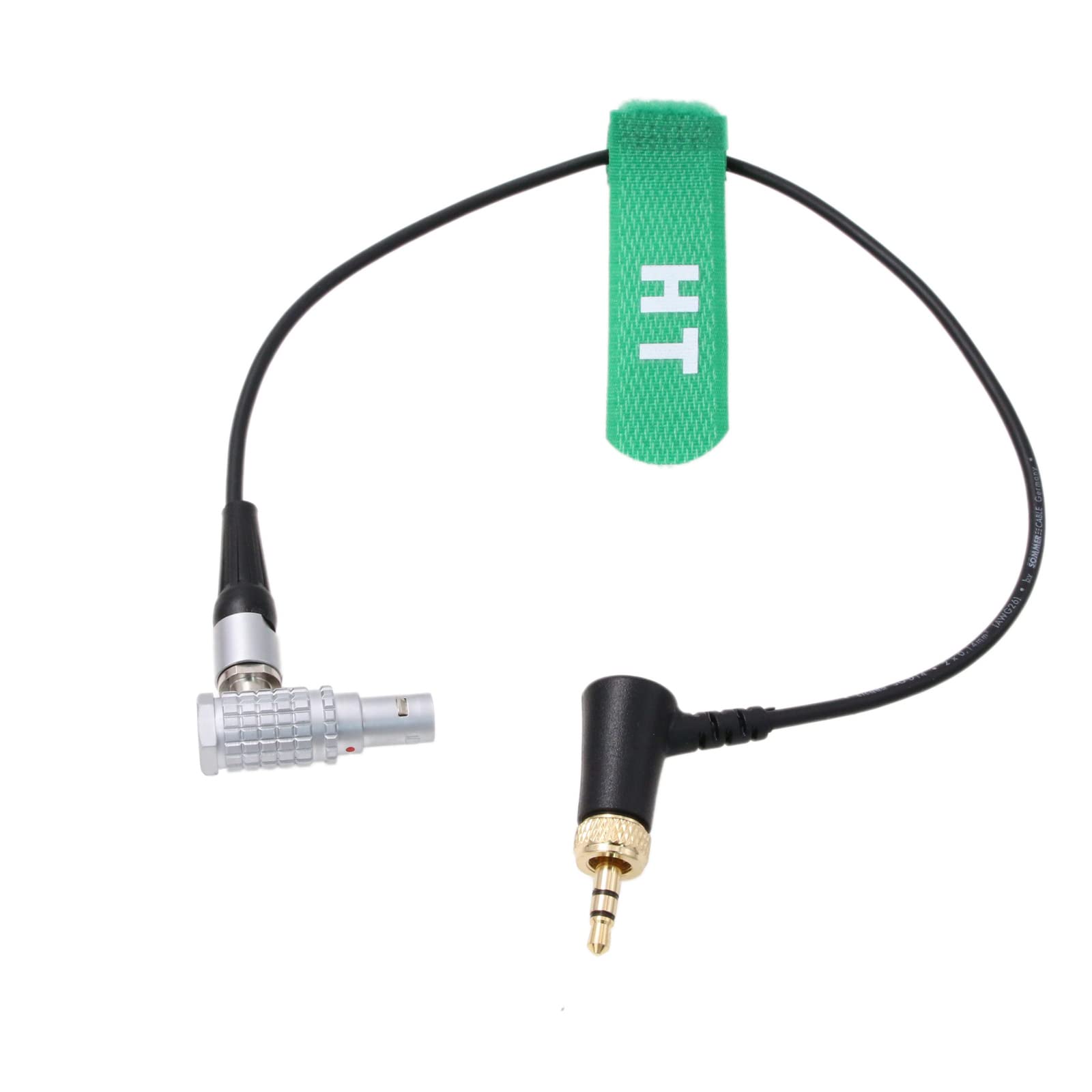 Hangton Locking 3.5Mm Trs 5 Pin Timecode For Deity Tc 1 To Arri Alexa Sxt Sound Devices Zaxcom Audio Recorder Camera 12''