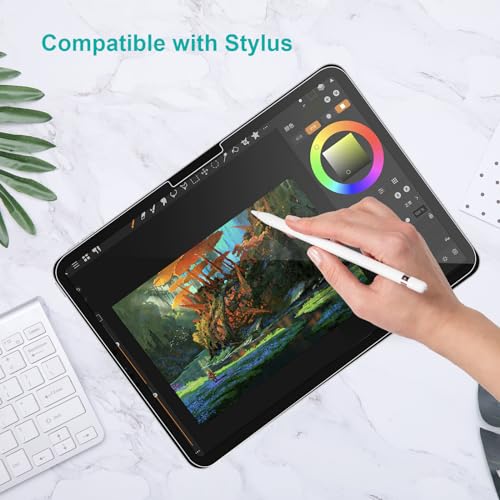 Avakot 2 Pack Screen Protector For Ipad Air 13 Inch (M2) 2024 Tempered Glass, Tempered Film For Ipad Air 13 Inch, Anti Scratch S