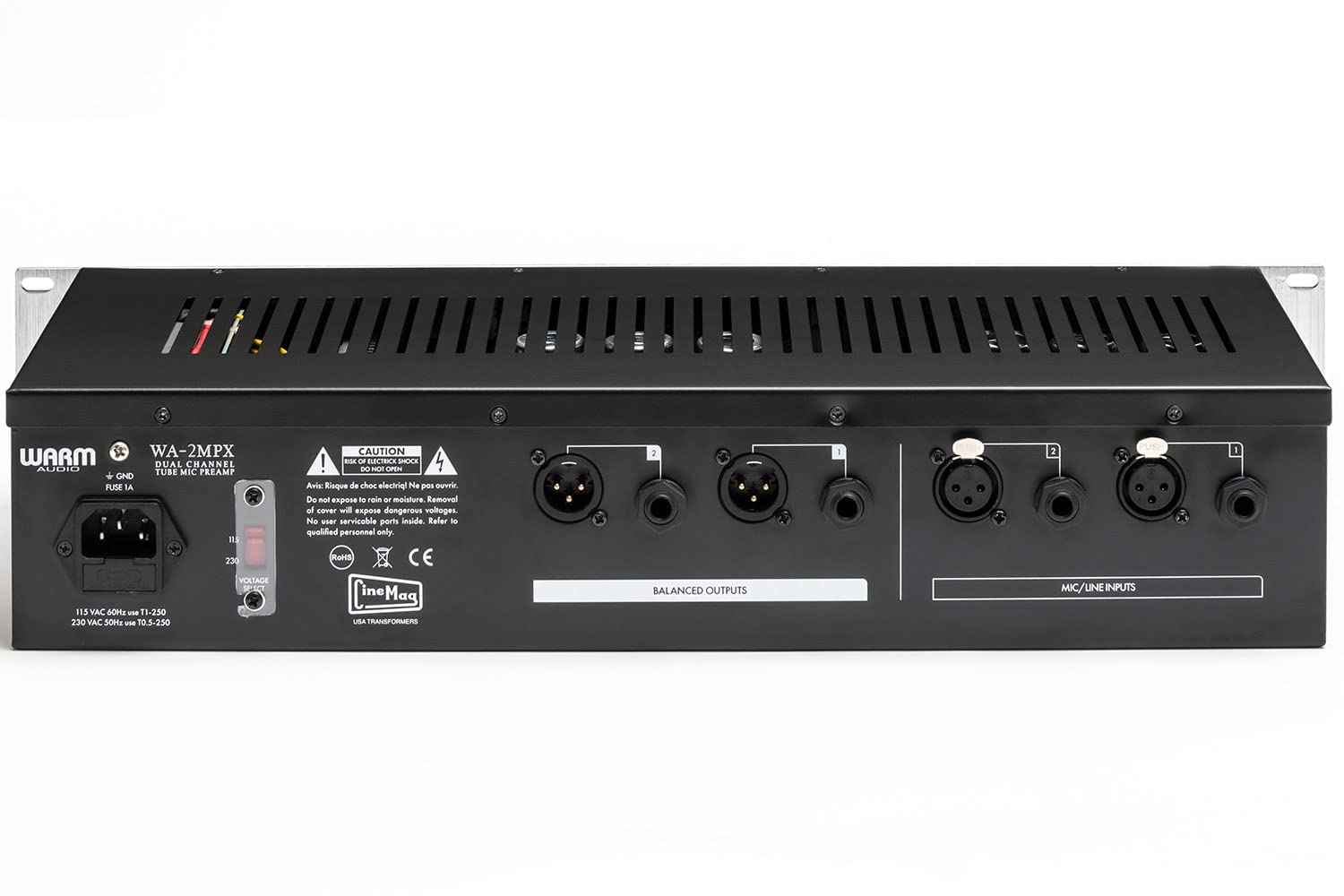 Warm Audio Wa 2Mpx Dual Channel Tube Mic Preamp