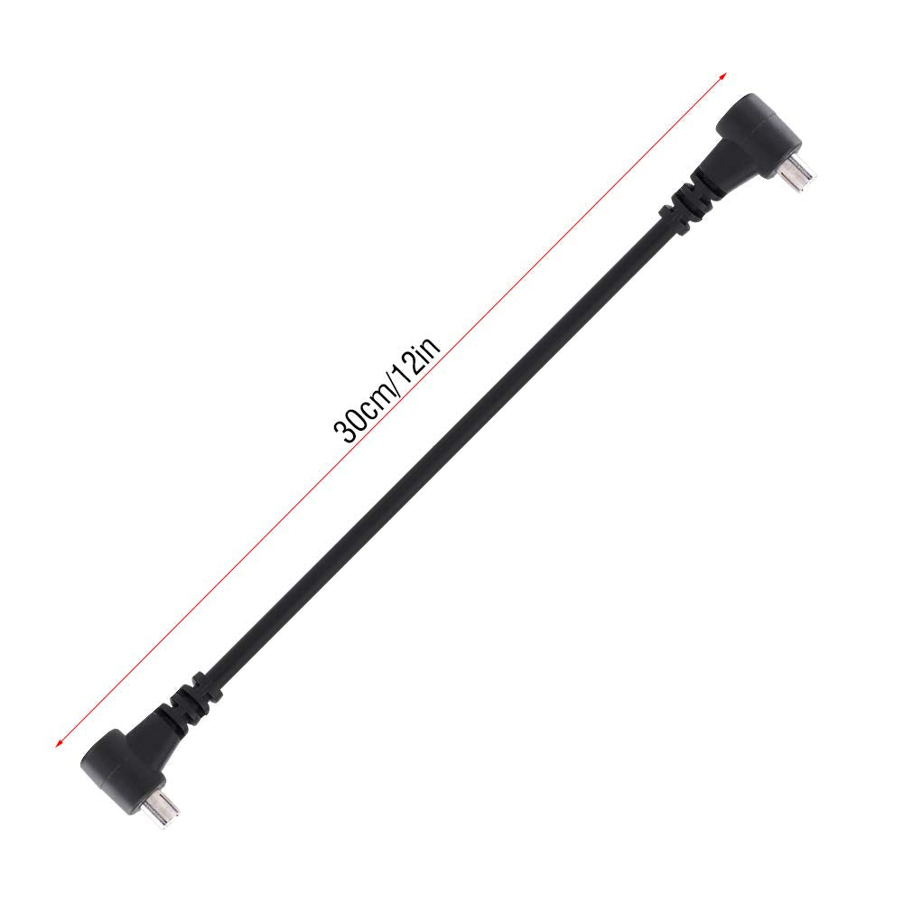 Camera Flashlight Cable, 30Cm Pc Pc Male To Male Flashlight Camera Connector Sync Cord