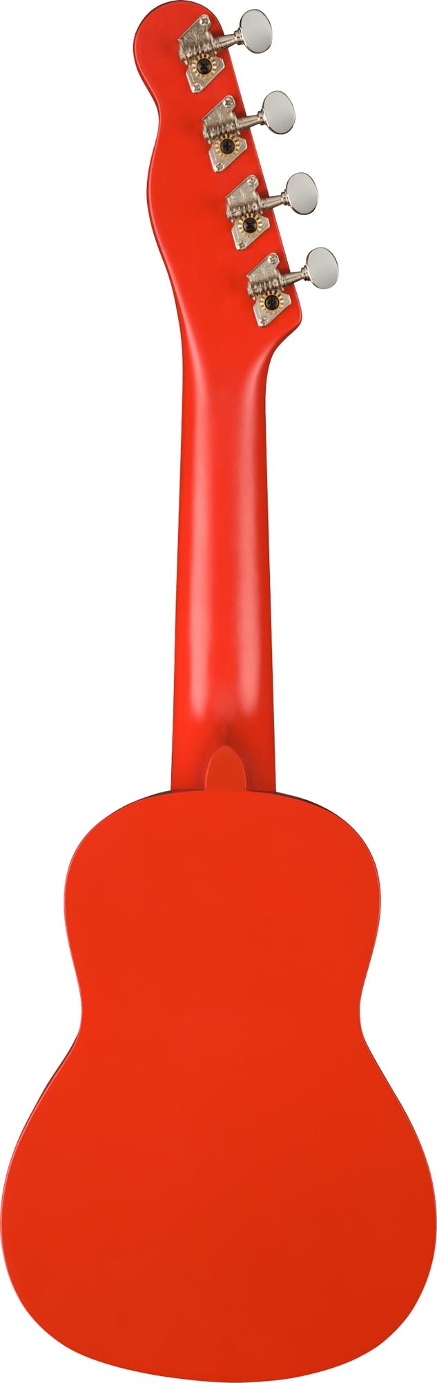 Fender Limited Edition Venice Soprano Ukulele   Fiesta Red Bundle With Gig Bag, Tuner, And Austin Bazaar Instructional Video