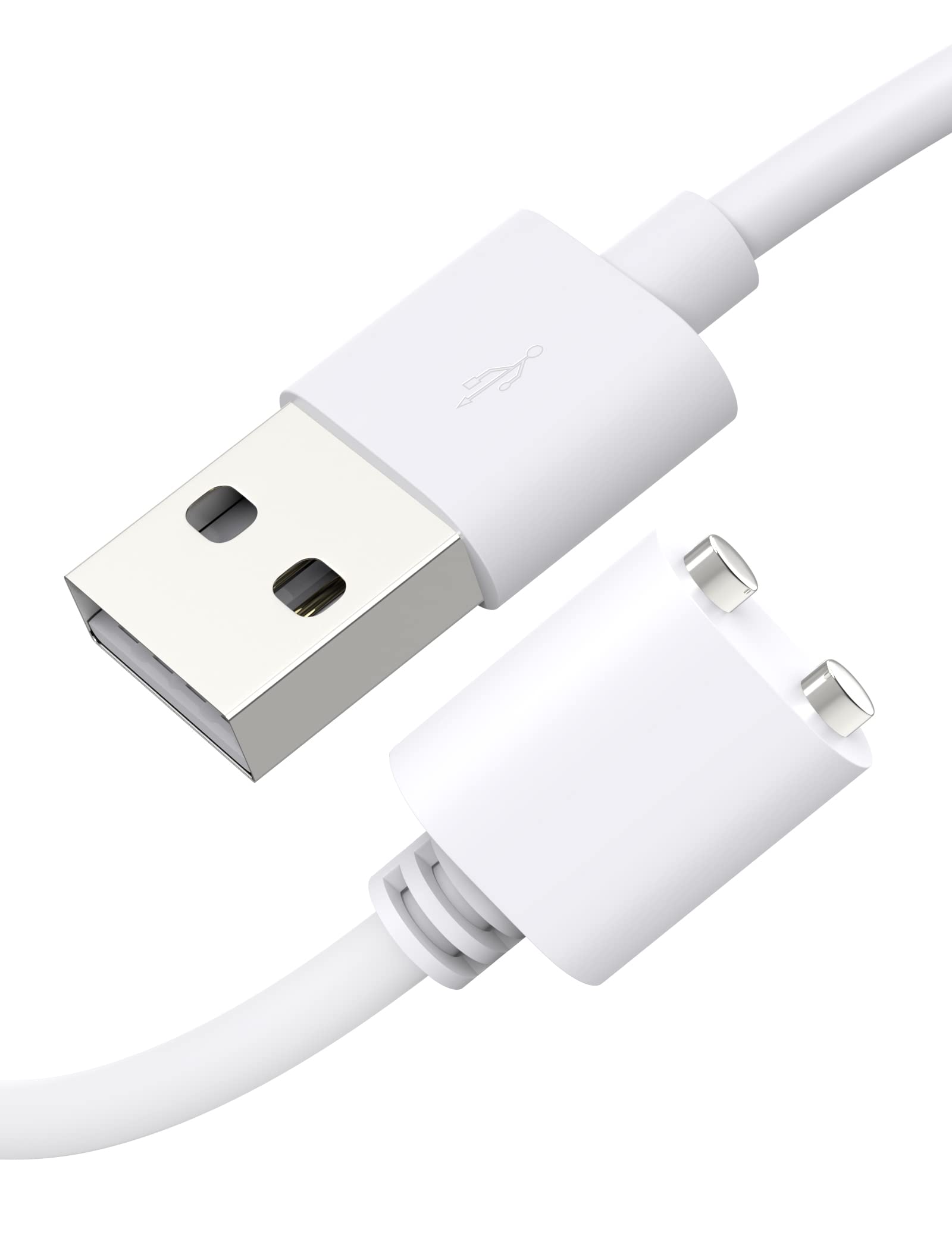 Bicmice 2.6Ft Magnetic Usb Dc Charger Cable Replacement Charging Cord (7Mm/0.27In)
