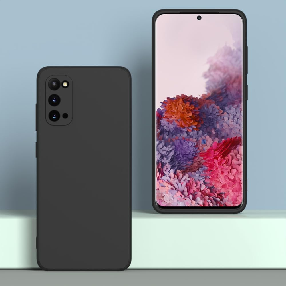 Wogroo For Samsung Galaxy S20 Case Black, Scratch Resistant With Soft Touch, Slim Thin Phone Cover For Samsung Galaxy S20