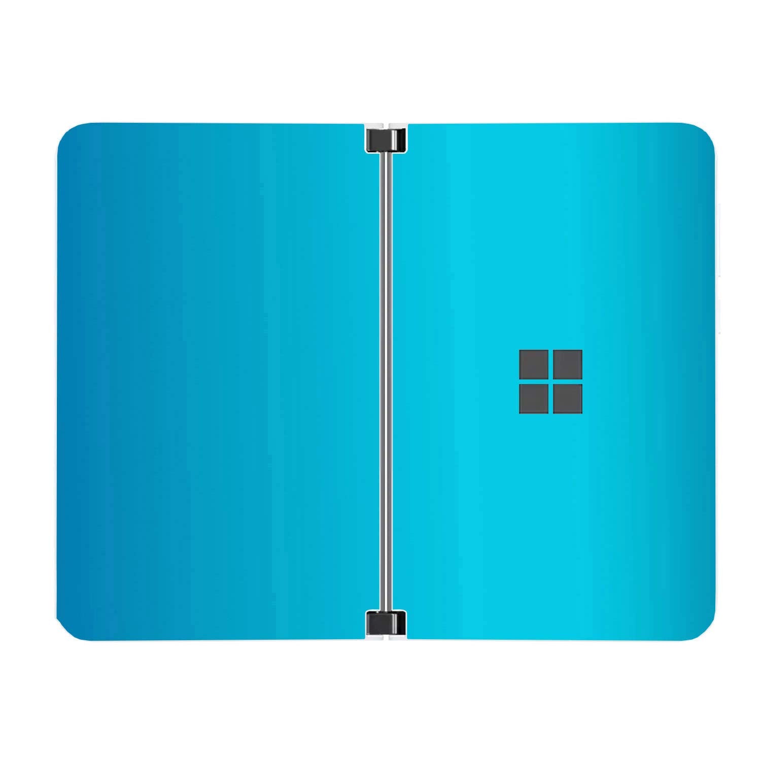 Sopiguard Sticker For Surface Duo Phone Edge To Edge Precision Vinyl Skin Wrap (Satin Ocean Shimmer)