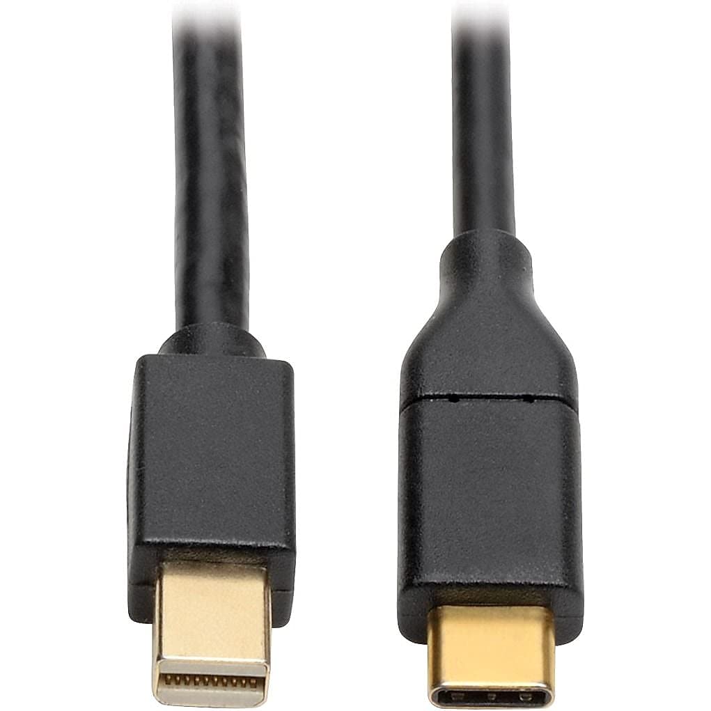 Tripp Lite Usb C To Mini Displayport 4K Adapter Cable Thunderbolt 3 Compatible, M/M, Usb Type C To Mdp, Usb C, Usb Type C
