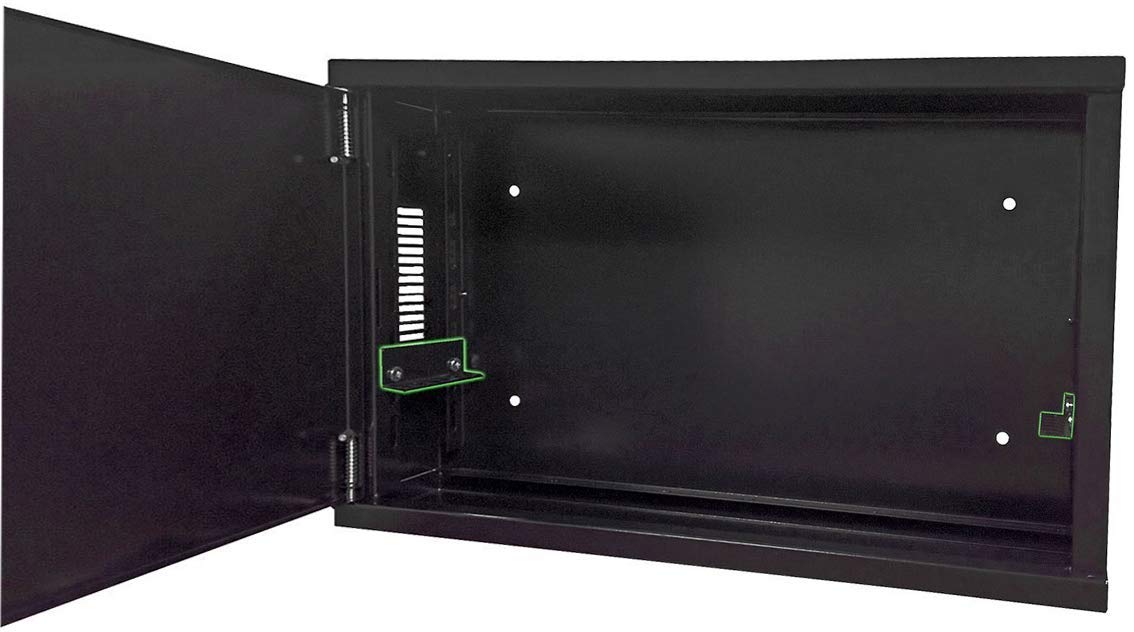 Electriduct 2U Wall Mount Rack Enclosure Network Cabinet   Solid Door (New Model)