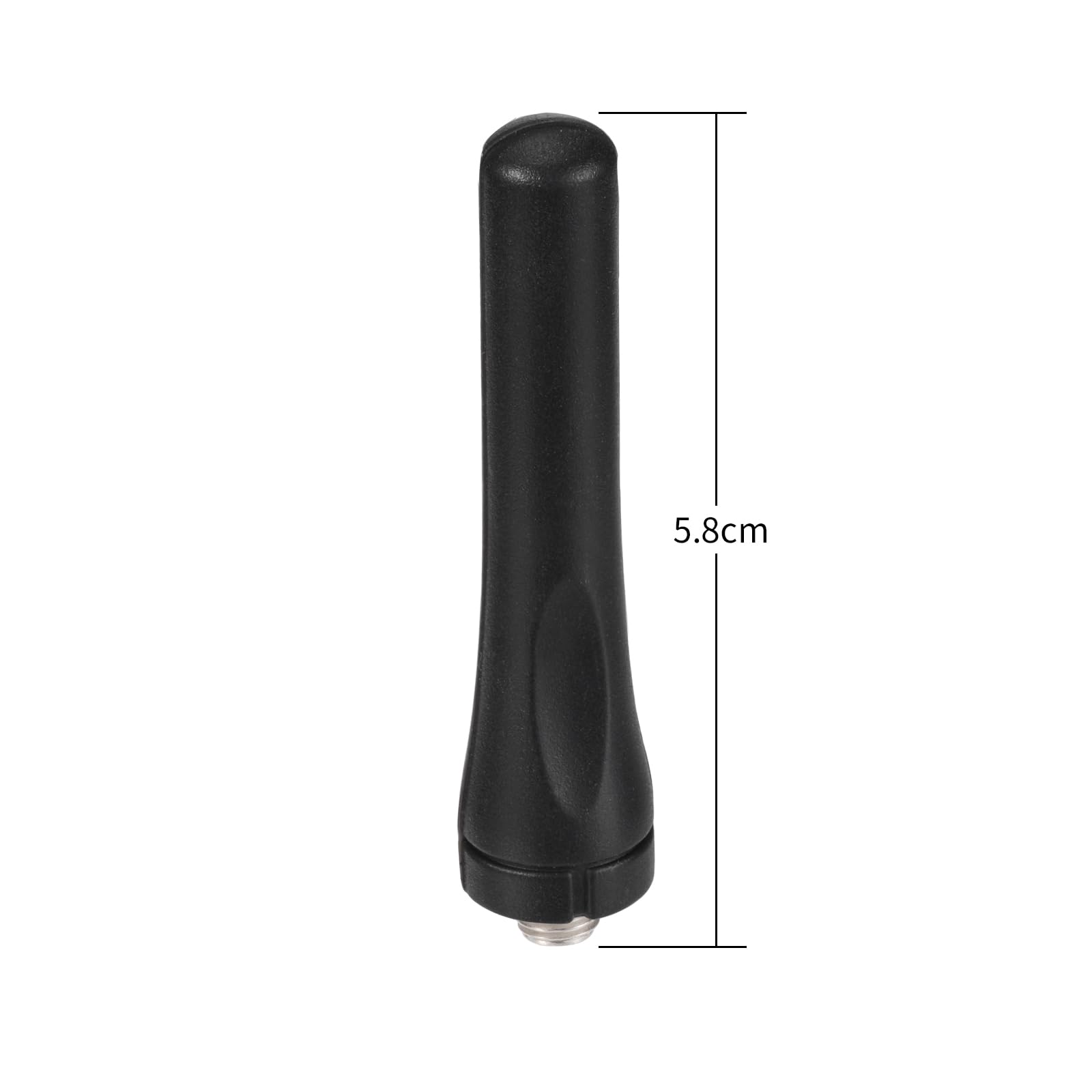 Bingfu Ham Radio 435 Mhz Uhf Antenna 2 Pack Two Way Radio Walkie Talkie Short Soft Whip Rubber Antenna 2.28Inch For Kenwood Woux