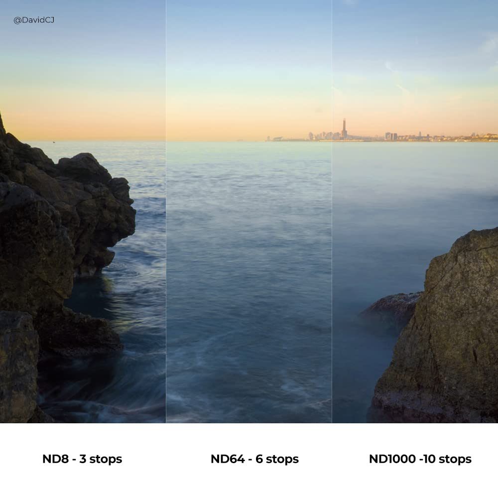 K&F Concept 100x100mm X PRO ND1000 Square Neutral Density Filter Glass