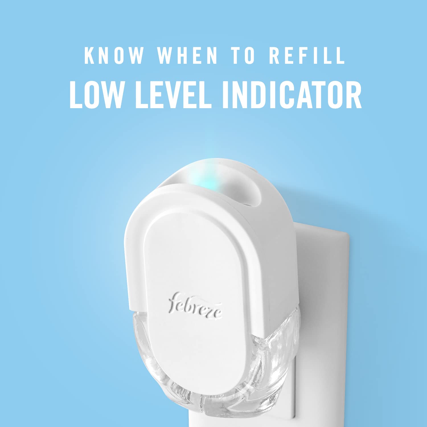 Febreze Plug In Air Freshener, Odor Fighting Scented Oil Refill, Apple Mango Sunshine Scent, 2 Refill