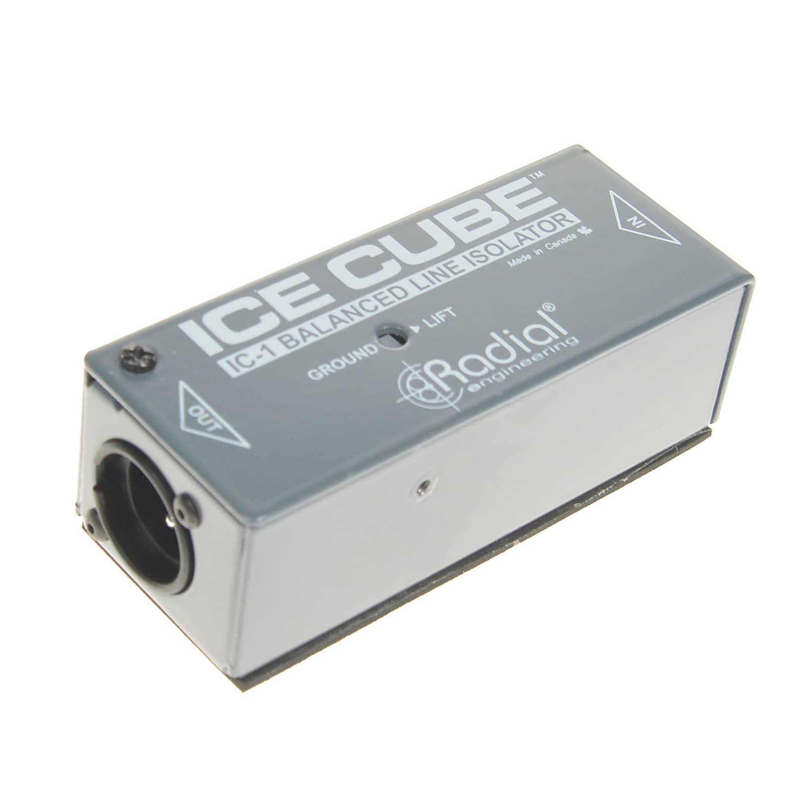 Radial Engineering Icecube Ic-1 Balanced Line Isolator And Hum Eliminator