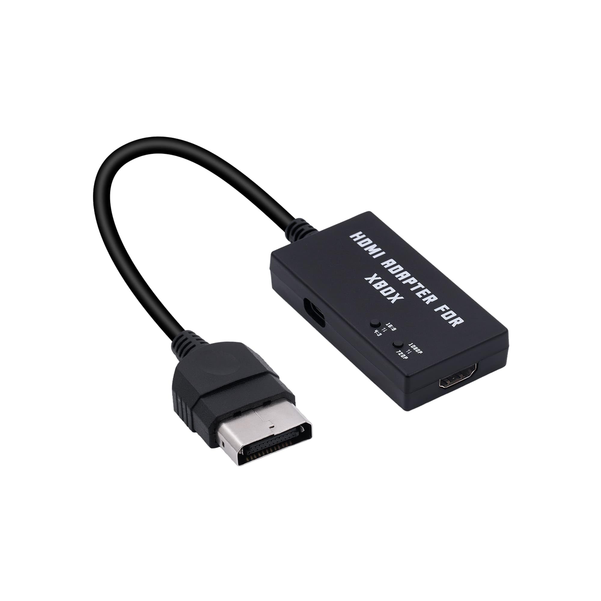 Mcbazel Original Xbox To Hdmi Adapter, Hd Link Cable Support 1080P/720P Xbox To Hdmi Converter For Xbox Gen. 1   Black