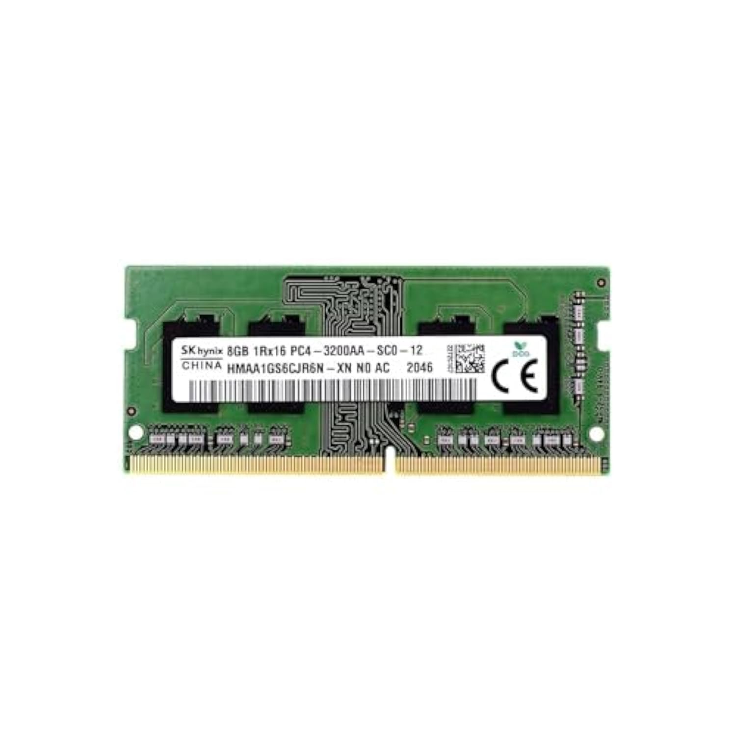 Sk Hynix 8Gb Sodimm Ddr4 3200 Pc4 1Rx16 Hmaa1Gs6Cjr6N Xn So Dimm Laptop Ram Memory For Dell Hp Lenovo And Other Systems
