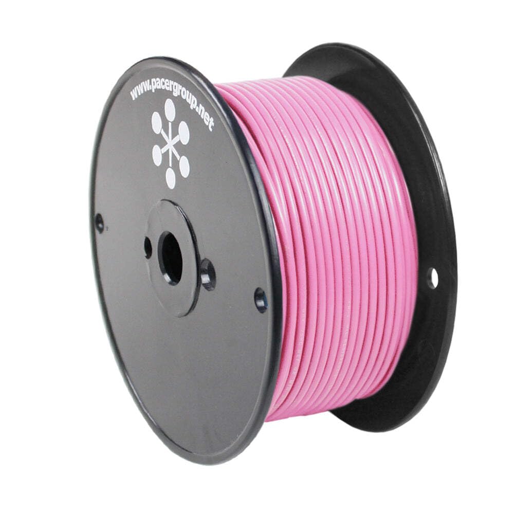 Pacer Pink 16 Awg Primary Wire - 250&#39;,WBHDWB0CWYXTLYD