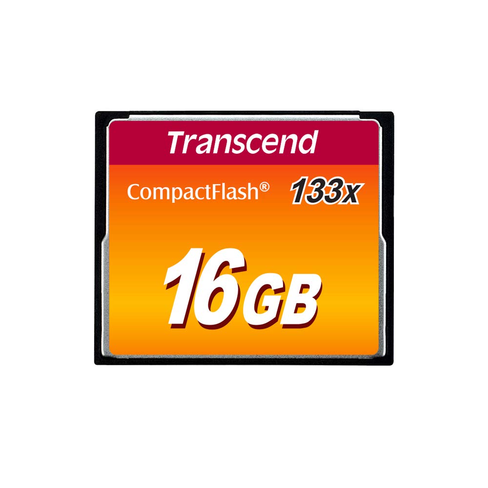Transcend 16Gb Compactflash Memory Card 133X (Ts16Gcf133)