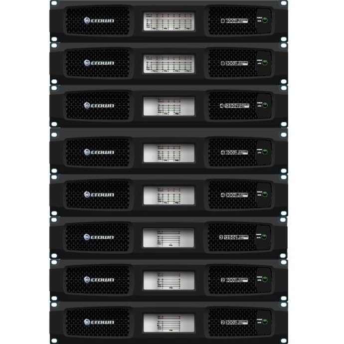 Crown 8X300W Power Amp