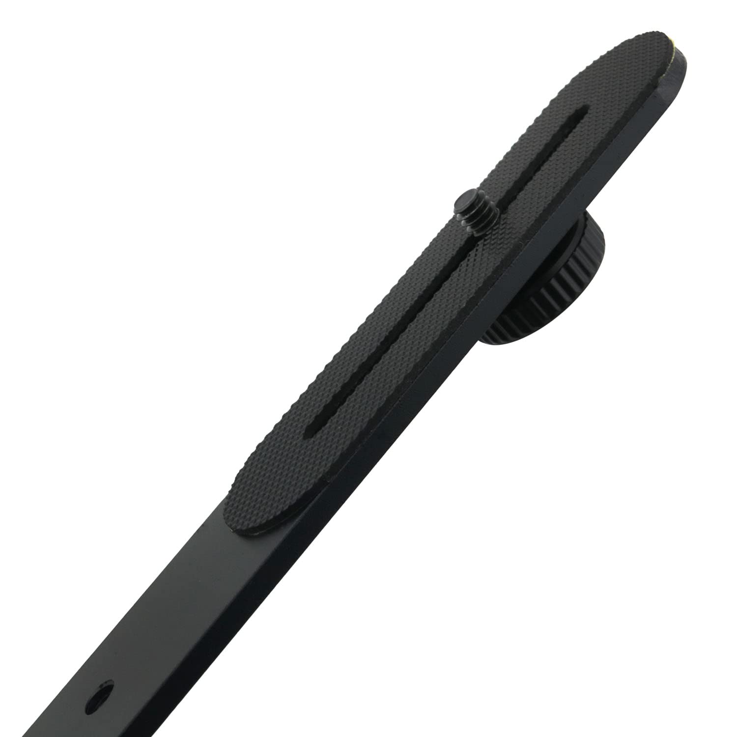 1/4Inch Dual Camera Mount Flash Bracket Zczqc 27Cm/10.6 Inch Dual Camera Mount Hardware Flash Extension Bar With 2Pcs 1/4'' Scre