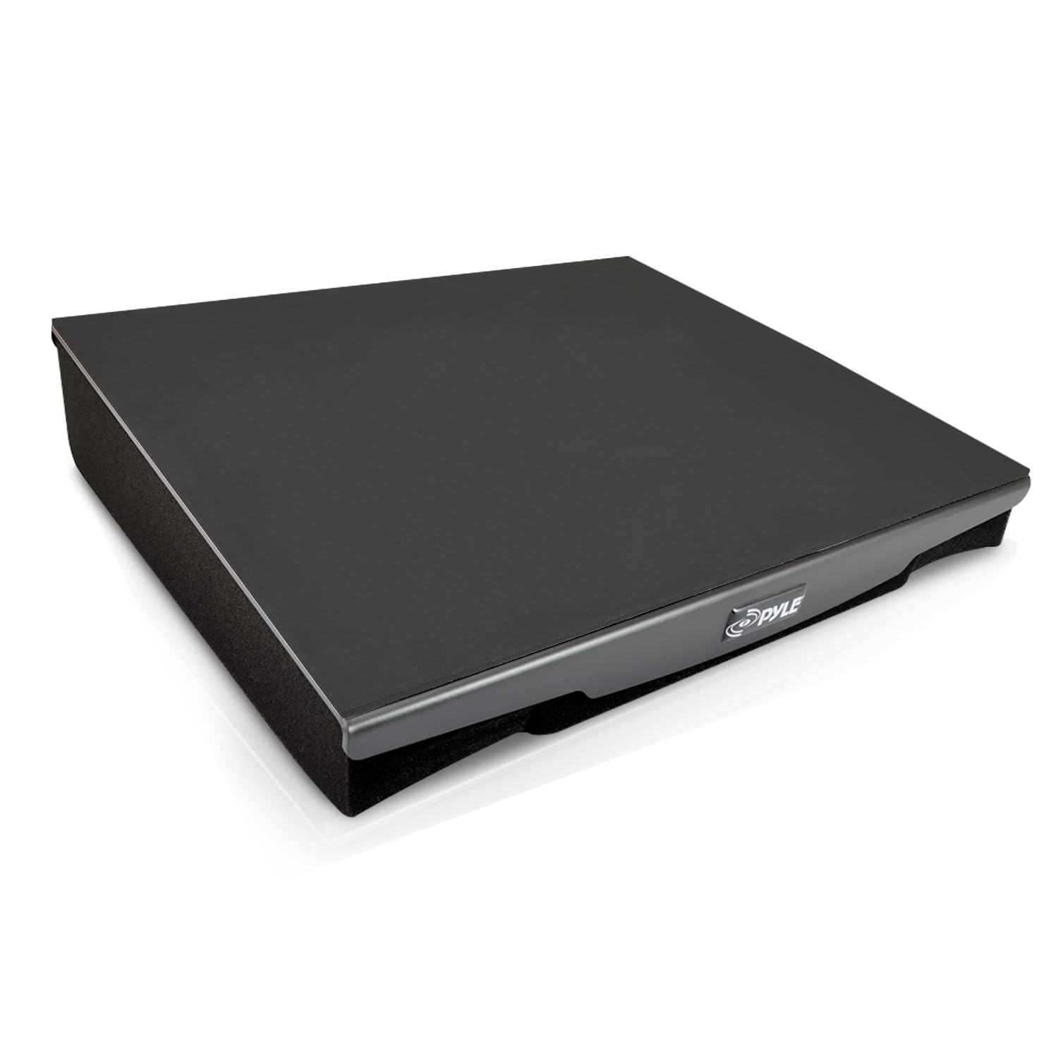 Pyle Speaker Isolation Pad - 13 x 11 x 2.6 inches - Acoustic Noise Isolation Platform - Foam Riser Recoil Stabilizer with Rubber