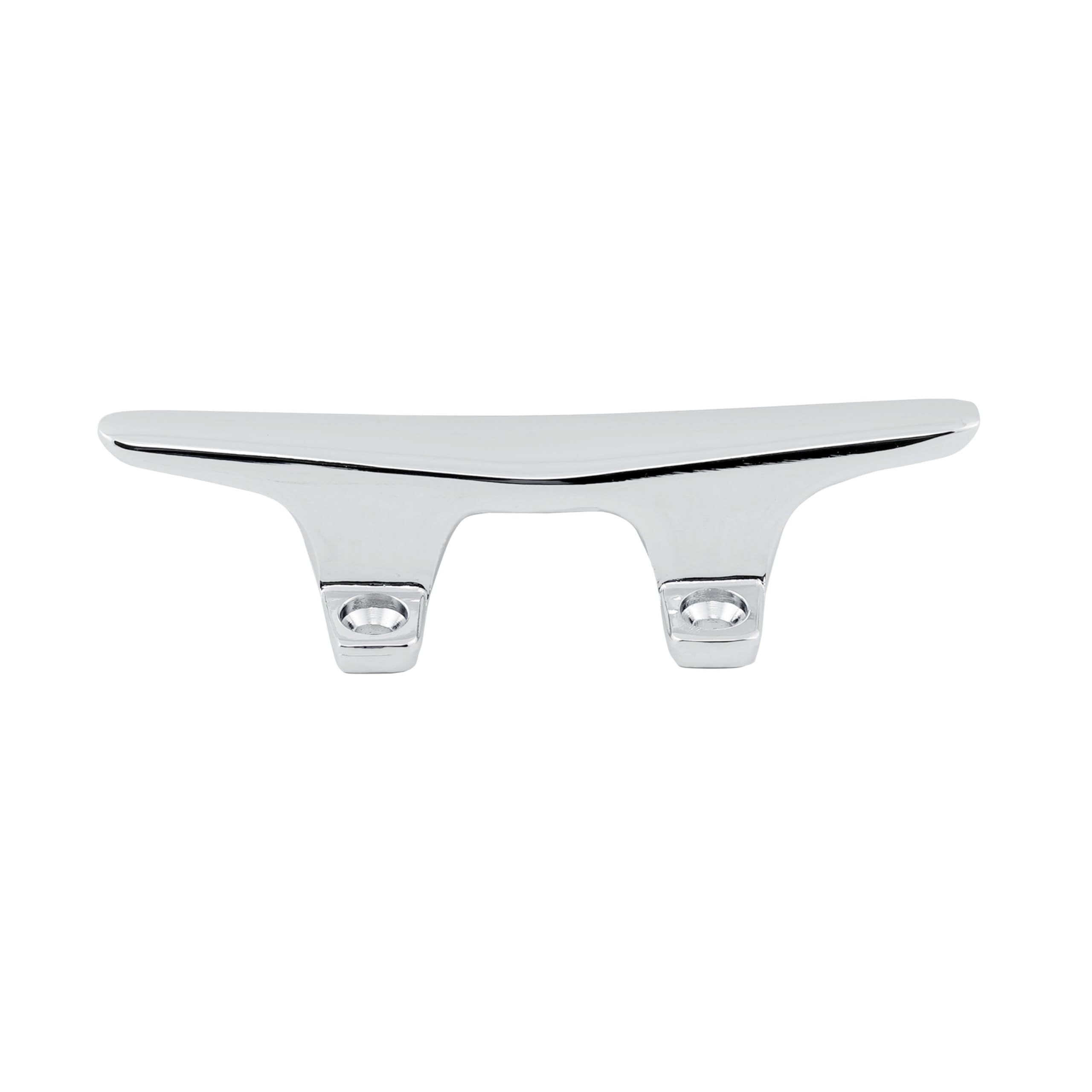 Whitecap Ind S-1444C Chrome Plated Zamac Hollow Base Cleat - 4-1/2'' Length,WBAUVB0013BR058