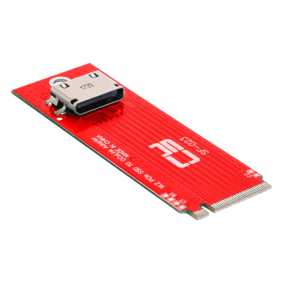 Chenyang PCI-E 3.0 M.2 M-Key Host to Oculink SFF-8612 SFF-8611 Adapter 2260mm 2280mm for PCIe Nvme SSD