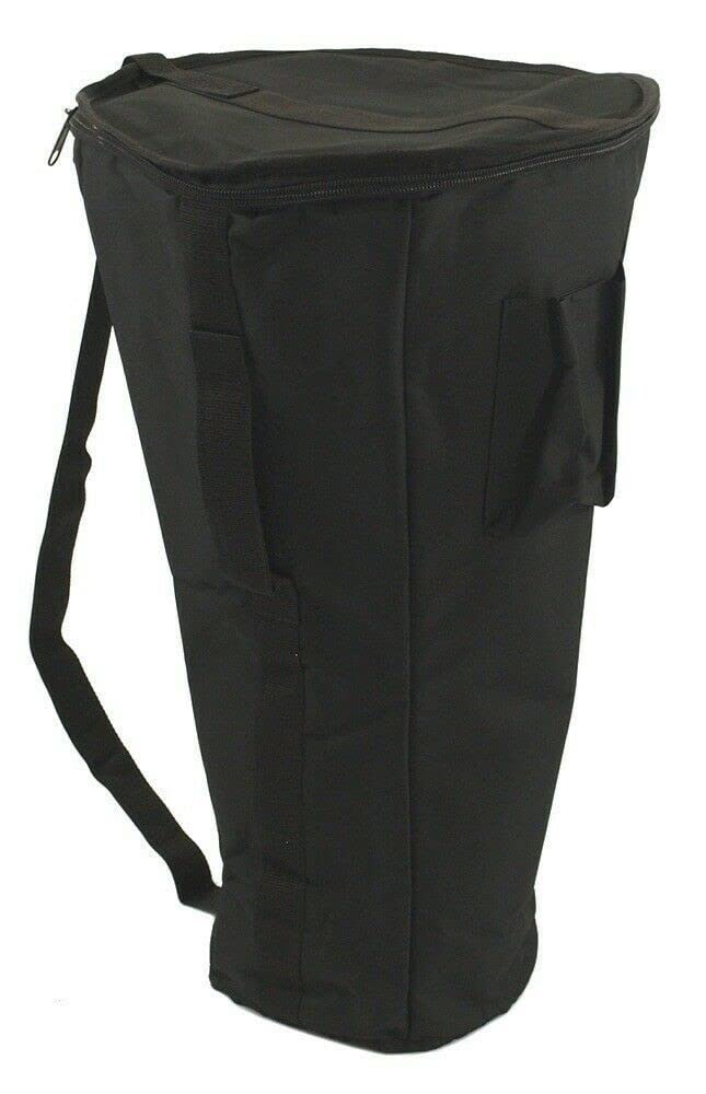 Deluxe Padded Djembe Latin Drum Carry Case Gig Bag   Black Percussion Gear New