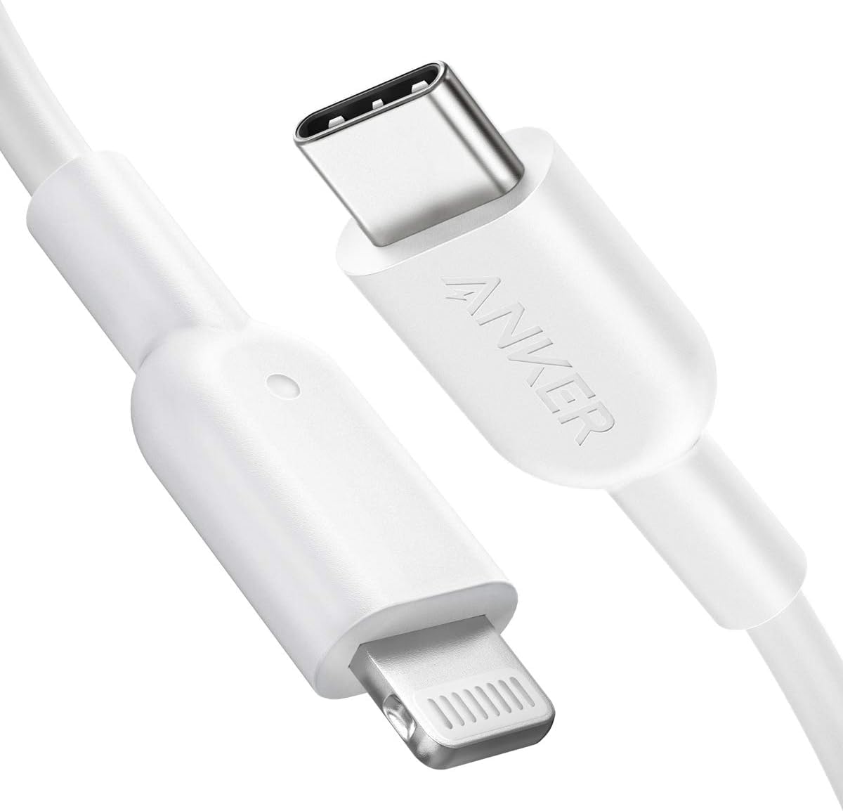 Anker USB C to Lightning Cable, 321 USB-C to Lightning Cable (3ft,White), MFi Certified for iPhone 13 Pro 12 Pro Max 12 11 X XS,