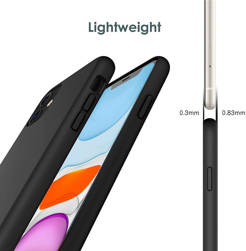 Ikiiqii For Xiaomi Poco C65 (6.74'') Phone Case + Screen Protector, Shockproof Cover Bumper Slim Soft Silicone Tpu Anti Scratch