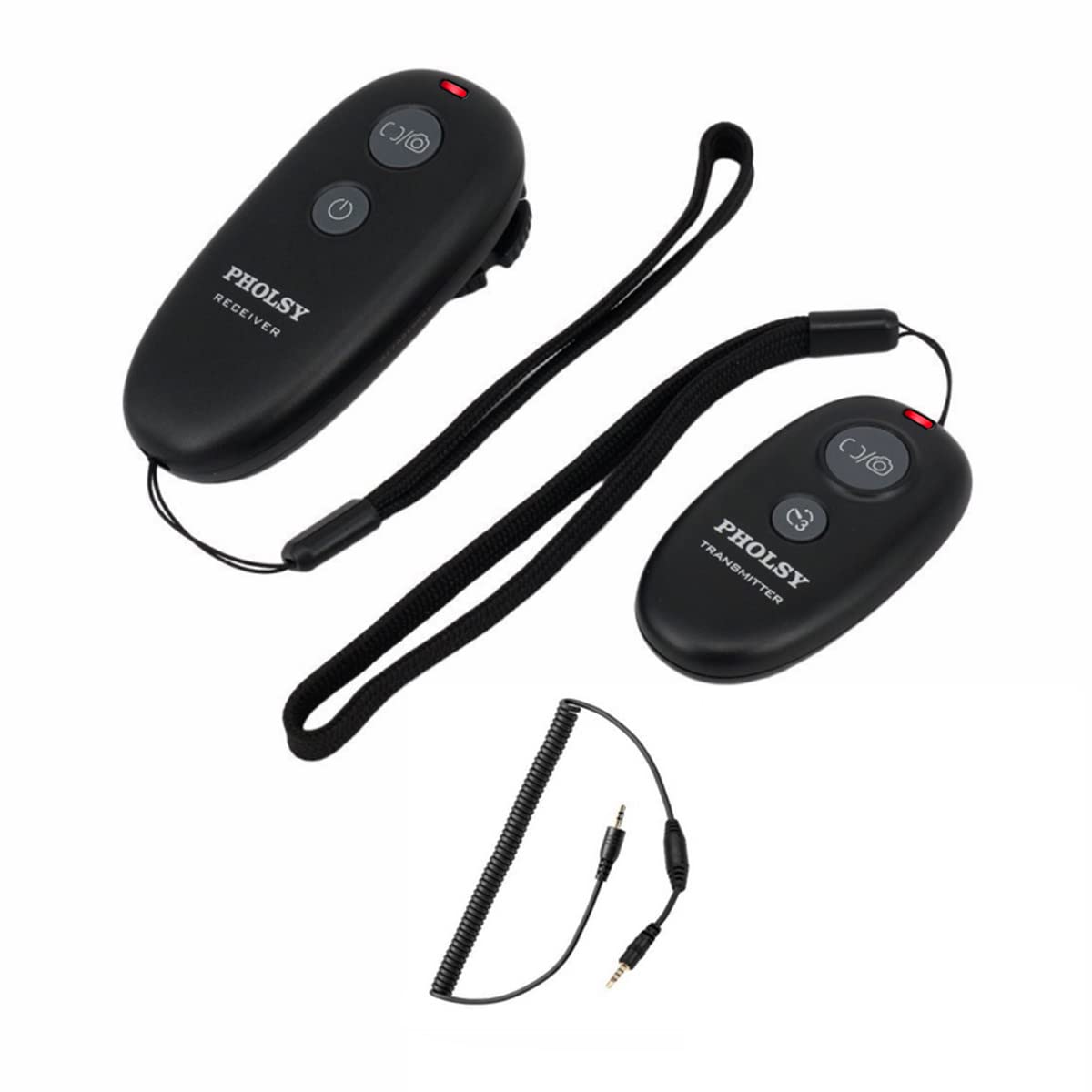 PHOLSY Camera Remote Shutter Release P6 Wireless Remote Control for Panasonic Lumix S5 S1 G95 G91 G90 FZ10002 G9 GH5 GH6 G85 G81 GX8 GX7 GH4 GH3 FZ2500 FZ2000 FZ1000 FZ300 FZ200 DMW-RSL1 RS2