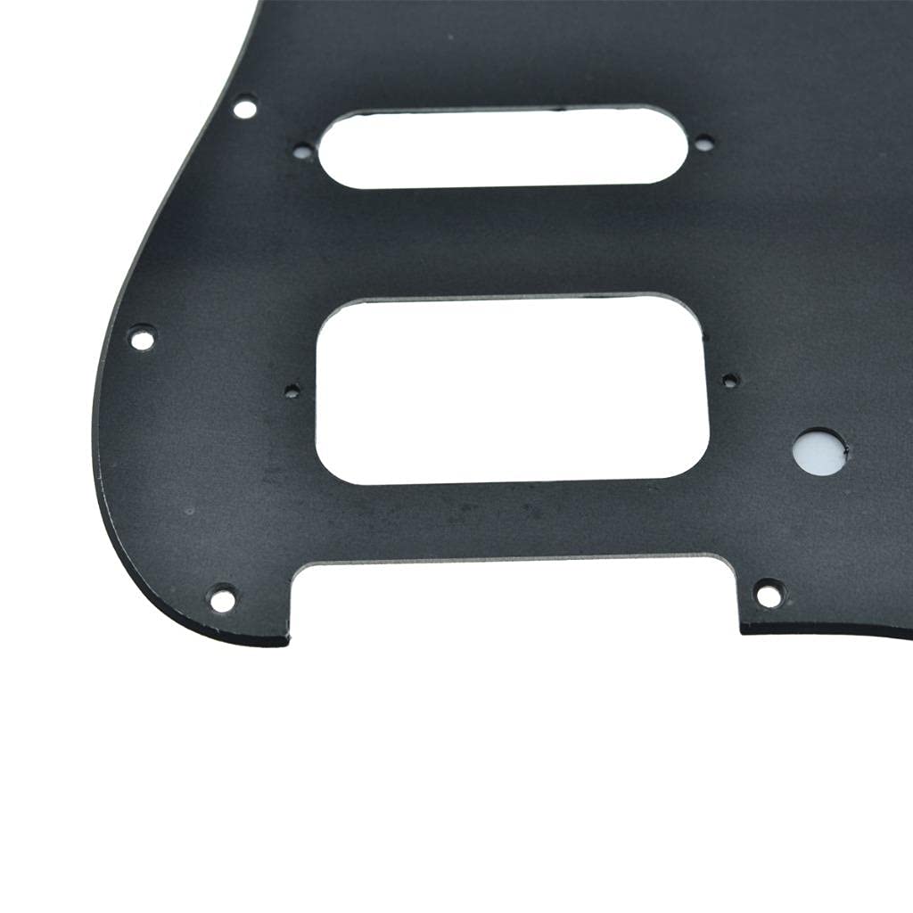 Dopro 11 Hole Strat Hss Guitar Pickguard 2 Screw Humbucking Pickup Mount For American Fd Stratocaster Matte Black