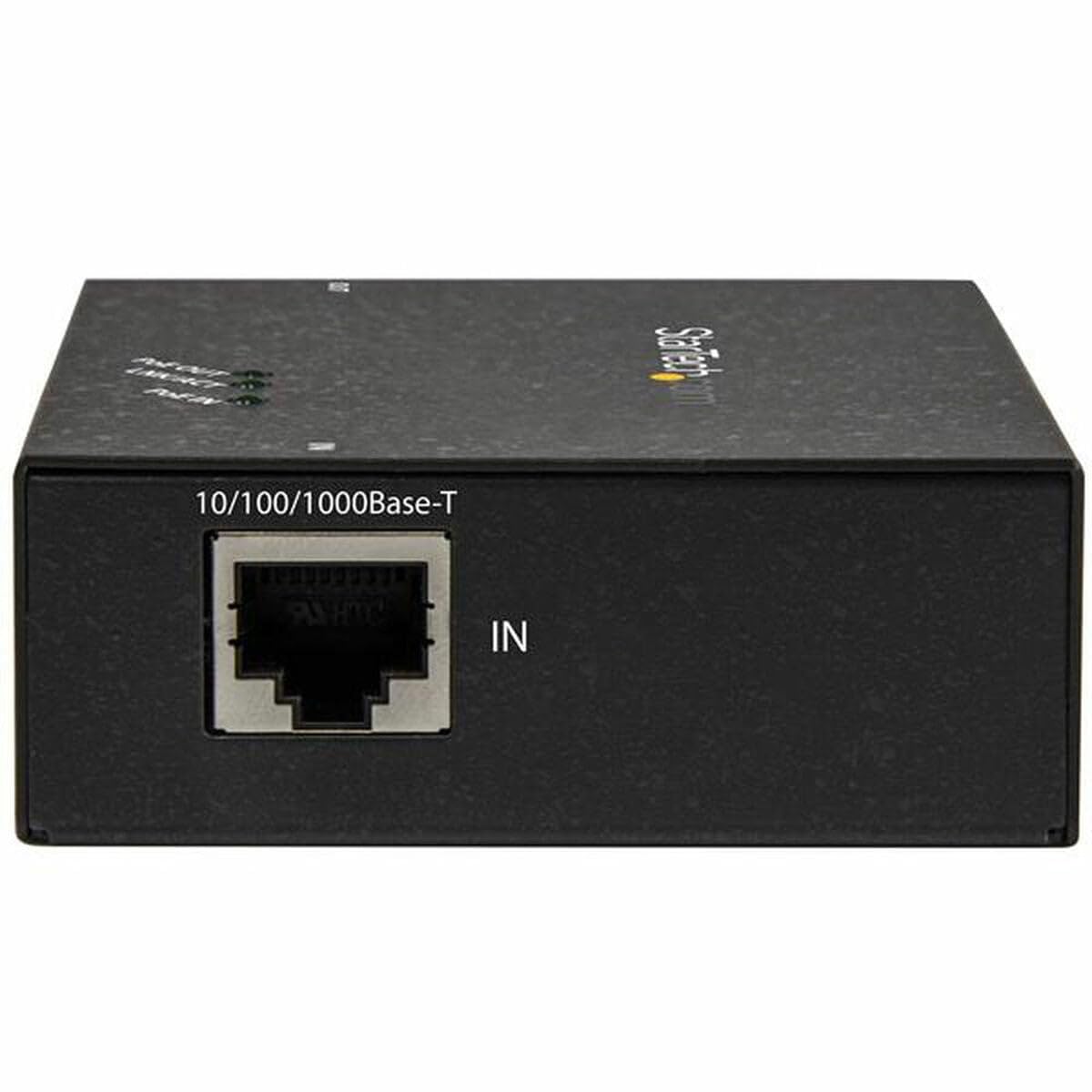 StarTech.com 1 Port Gigabit PoE+ Extender 802.3at & 802.3af - 100m (330ft) - Power over Ethernet Extender - PoE Repeater Network