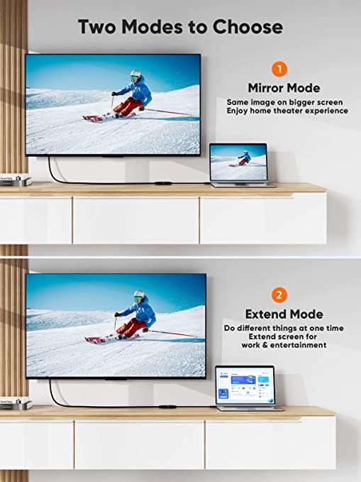 Cablecreation Hdmi Male To Dvi Female 0.5Ft [5 Pack], Bi Directional Hdmi Male To Dvi I (24+5) Female Adapter, For Pc, Tv, Tv Bo